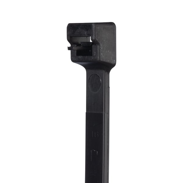 Panduit Cable Tie, Releasable, 6.3L (160mm), Std, Wthr, PRT1.5S-M0, PK 1000 PRT1.5S-M0